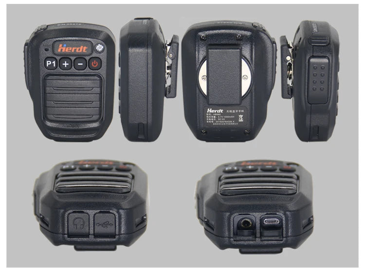 XIERDE Wireless Bluetooth Microphone Suitable for IC-2720 IC-2725E IC-2820 IC-208H Head Handheld Microphone Bluetooth speak