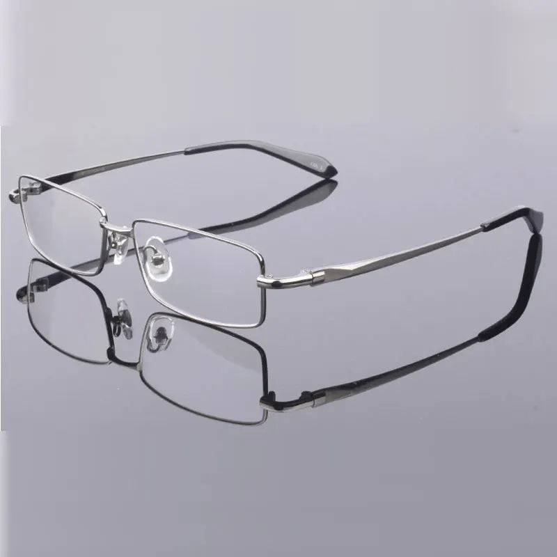 Full Rim Pure Titanium Eyeglasses Frame for Men Optical Glasses Frame Prescription Eyewear Spectacles 9867 Alloy Fashion Frame