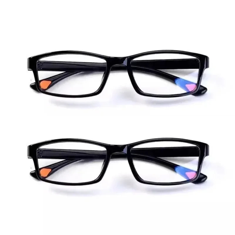1/2pairs Ultralight Anti Blue-Ray Reading Glasses for Men Women Black Frame Blue Light Blocking Presbyopia Eyeglasses Eyewear