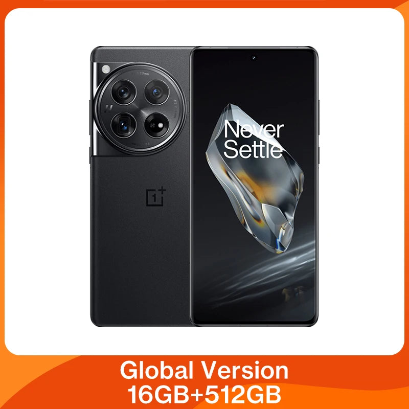Global Version OnePlus 12 Snapdragon 8 Gen 3 100W SUPERVOOC 50MP Main Camera 5400mAh Battery 6.82" Display BT5.4 5G Smartphone