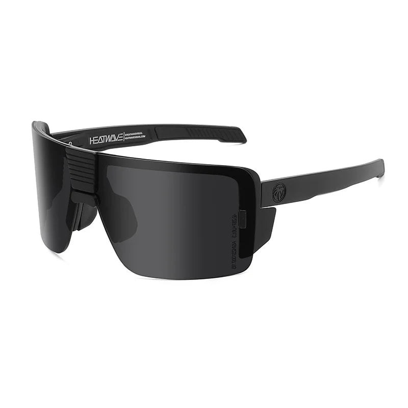 2024 New Heat wave Brand VECTOR Extra Large Men's Outdoor Sports Bike Windproof Sunglasses Fashion Women's Tone