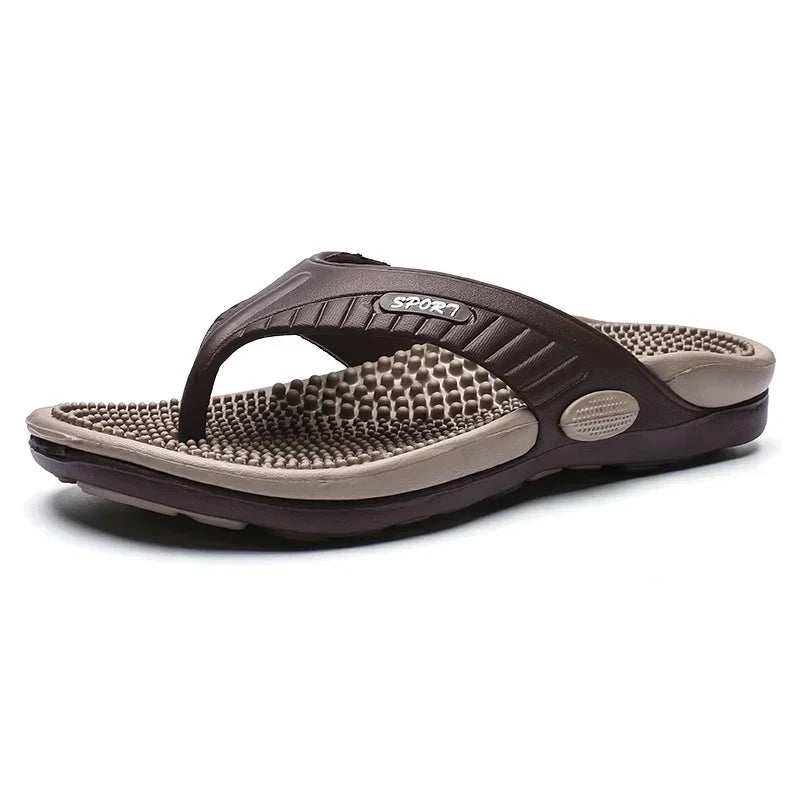 New Summer Fashion Mens Light Slippers Casual Breathable Indoor and Outdoor Slippers