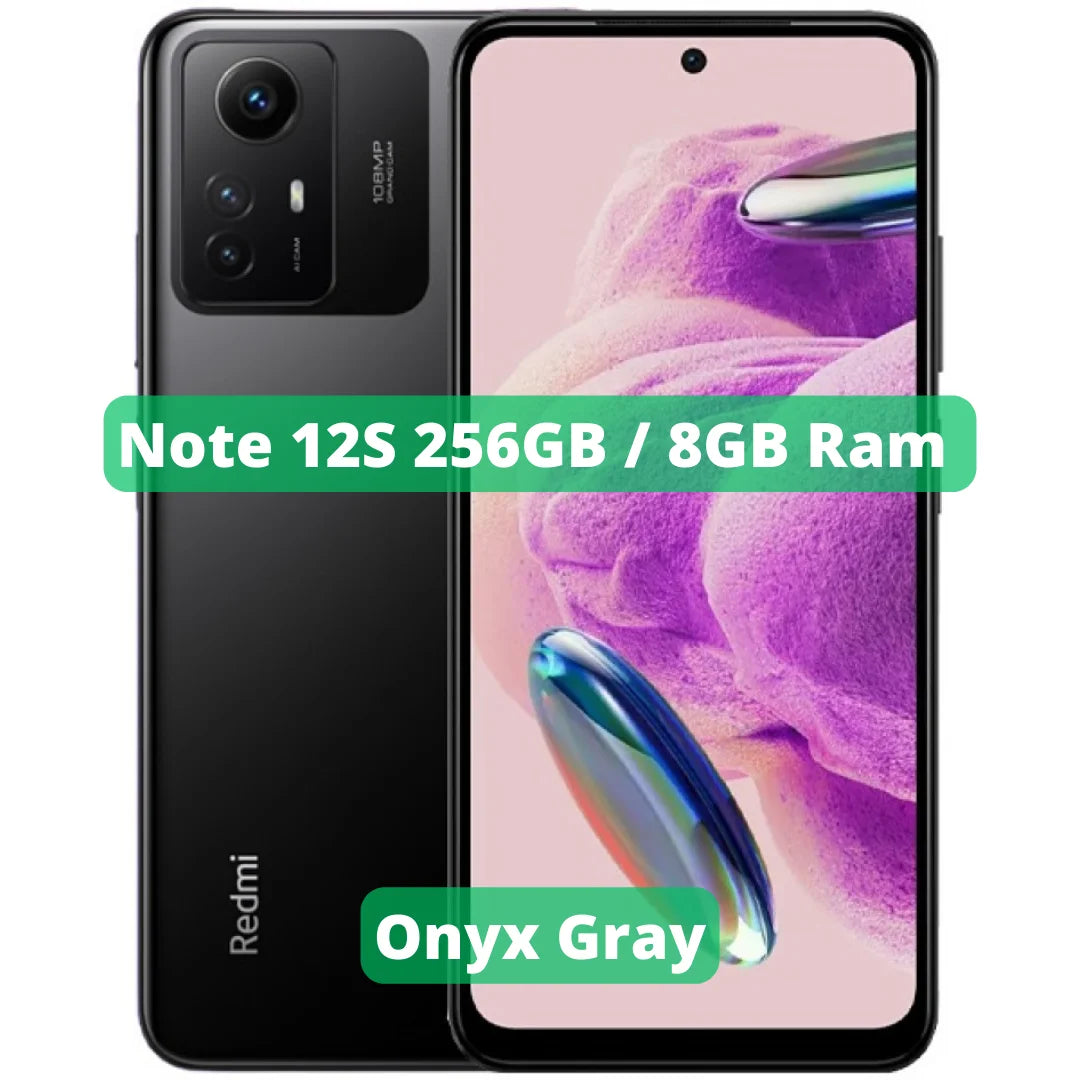 Xiaomi Redmi Note 12S 256GB 8GB Ram Versão Global | Smartphone 4G , ROM Global , Câmera 108MP , Carregador 18W