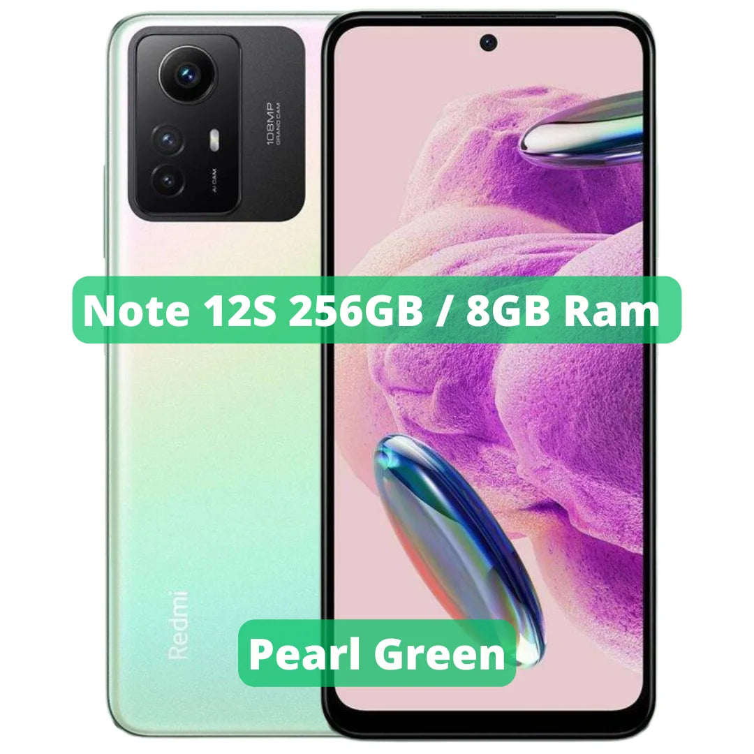 Xiaomi Redmi Note 12S 256GB 8GB Ram Versão Global | Smartphone 4G , ROM Global , Câmera 108MP , Carregador 18W