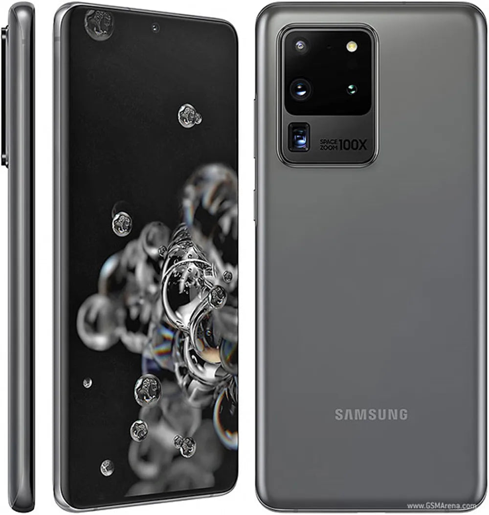 Samsung Galaxy S20 Ultra 5G Dual Sim G9880 6.9" AMOLED 12/16GB RAM 256/512GB ROM Octa Core Exynos Original Android Cell Phone