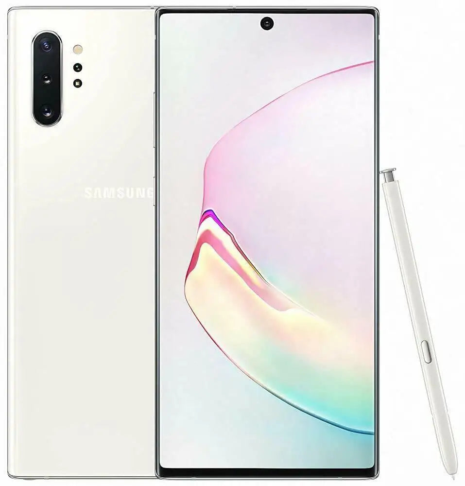 Samsung Galaxy Note10 Plus Note10+ N975U1 256/512GB ROM 12GB RAM 6.8" Snapdragon 855 NFC 4G LTE Original Unlocked Cell Phone