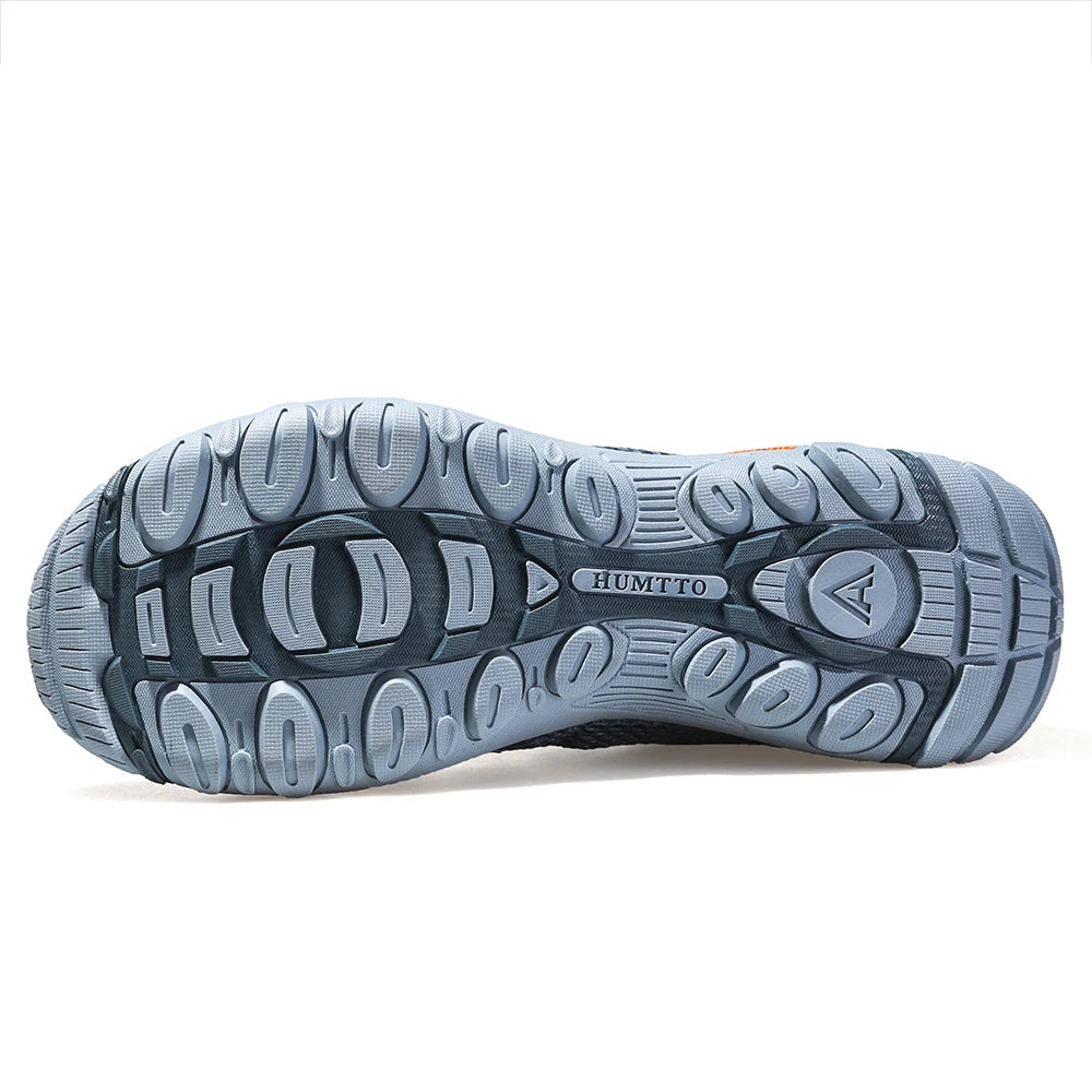 HUMTTO Summer Non-leather Casual Shoes for Men Fashion Men's Sports Shoes Breathable Luxury Designer Outdoor Black Mens Sneakers