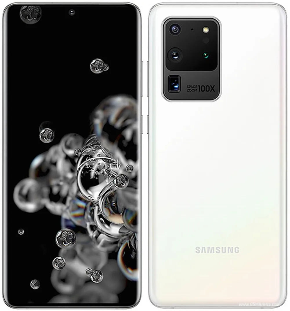 Samsung Galaxy S20 Ultra 5G Dual Sim G9880 6.9" AMOLED 12/16GB RAM 256/512GB ROM Octa Core Exynos Original Android Cell Phone