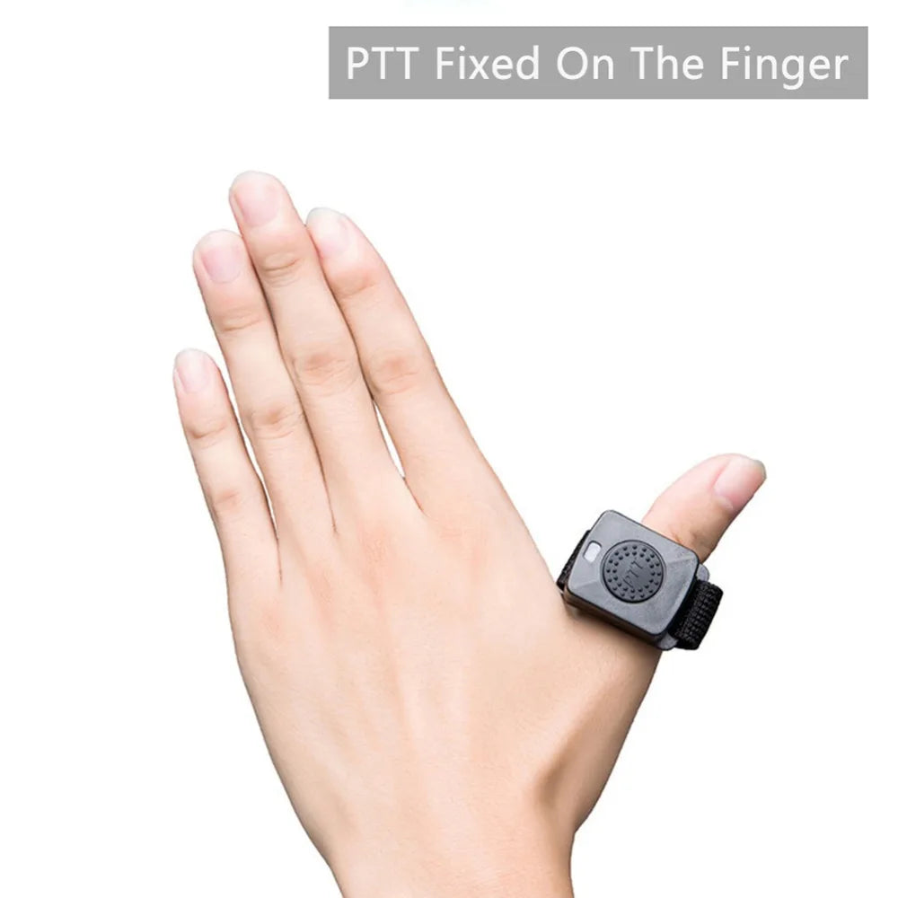 سماعة رأس لاسلكية ANYSECU K1 Plug لسماعات Baofeng UV-82 UV-5R TH-UV8000D Walkie Talkie