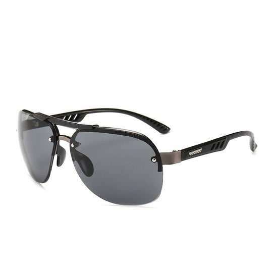 2023 Fashion Men Vintage metal pilot Sunglasses Classic Brand Sun glasses Coating Lens Driving Eyewear For Men/Women
