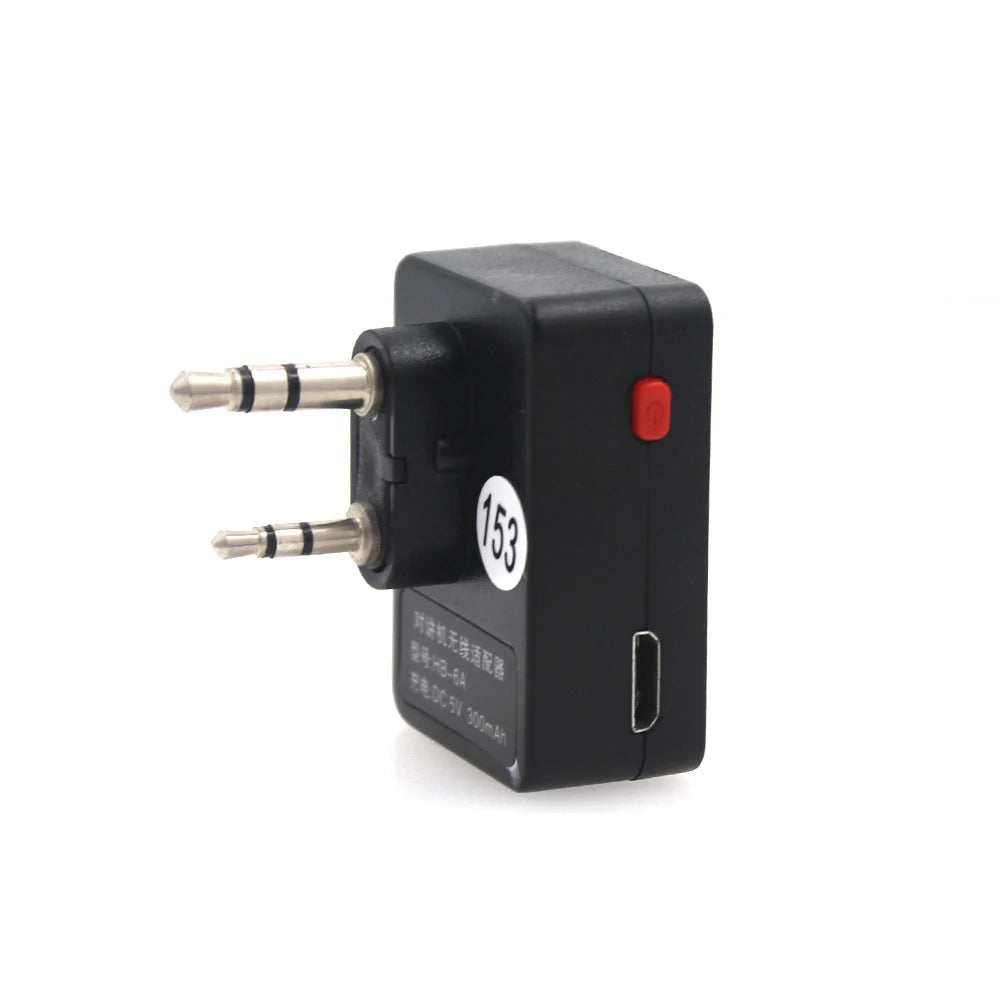 ANYSECU Handsfree Wireless Headphone K1 Plug For Baofeng UV-82 UV-5R TH-UV8000D Walkie Talkie Earpiece