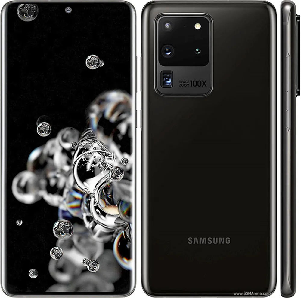 Samsung Galaxy S20 Ultra 5G Dual Sim G9880 6.9" AMOLED 12/16GB RAM 256/512GB ROM Octa Core Exynos Original Android Cell Phone