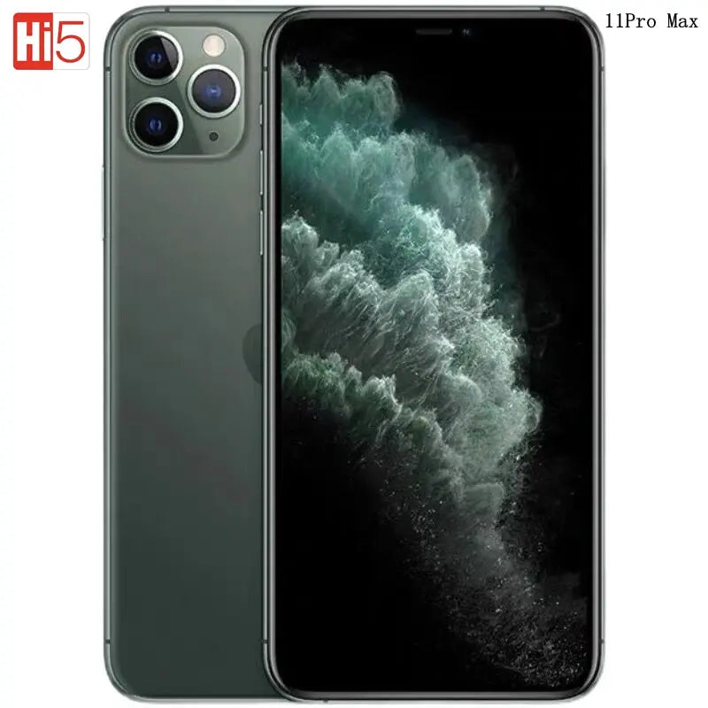 Apple iPhone 11 Pro Max 6.5" 4GB RAM 64/256/512GB ROM A13 IOS 4G LET 12MP Original Unlocked Smart Phone 11PM