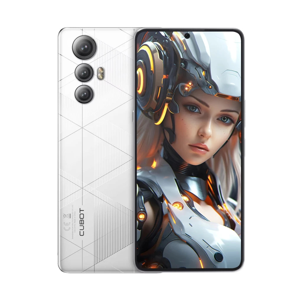 CUBOT MAX 5 5G Smartphone 6.95" 144Hz Screen MTK Dimensity 8200 Octa Core 24GB(12+12)RAM 256GB ROM Android 14 100MP Main Camera