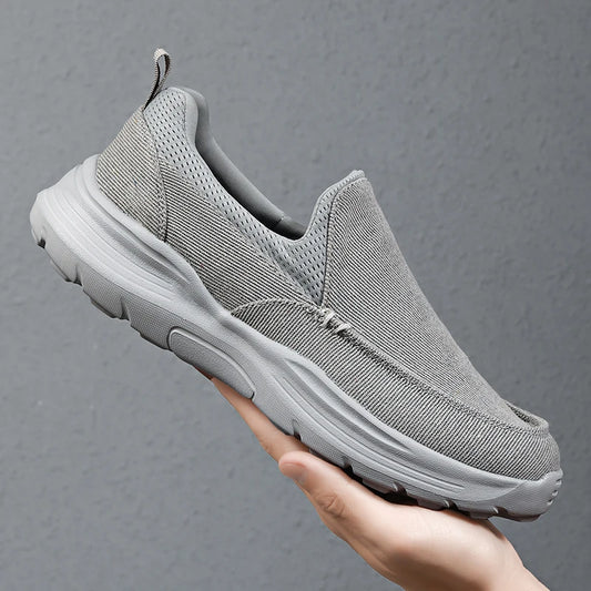 New Men Canvas Shoes Fashion Men's Casual Shoes Light Non-slip Loafer Washed Denim Flat shoes Outdoor Sneakers Vulcanized Shoes