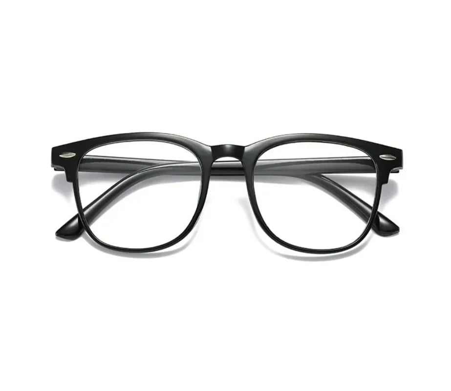 2024 New Transparent Computer Glasses Frame Women Men Anti Blue Light Round Eyewear Blocking Glasses Optical Spectacle Eyeglass