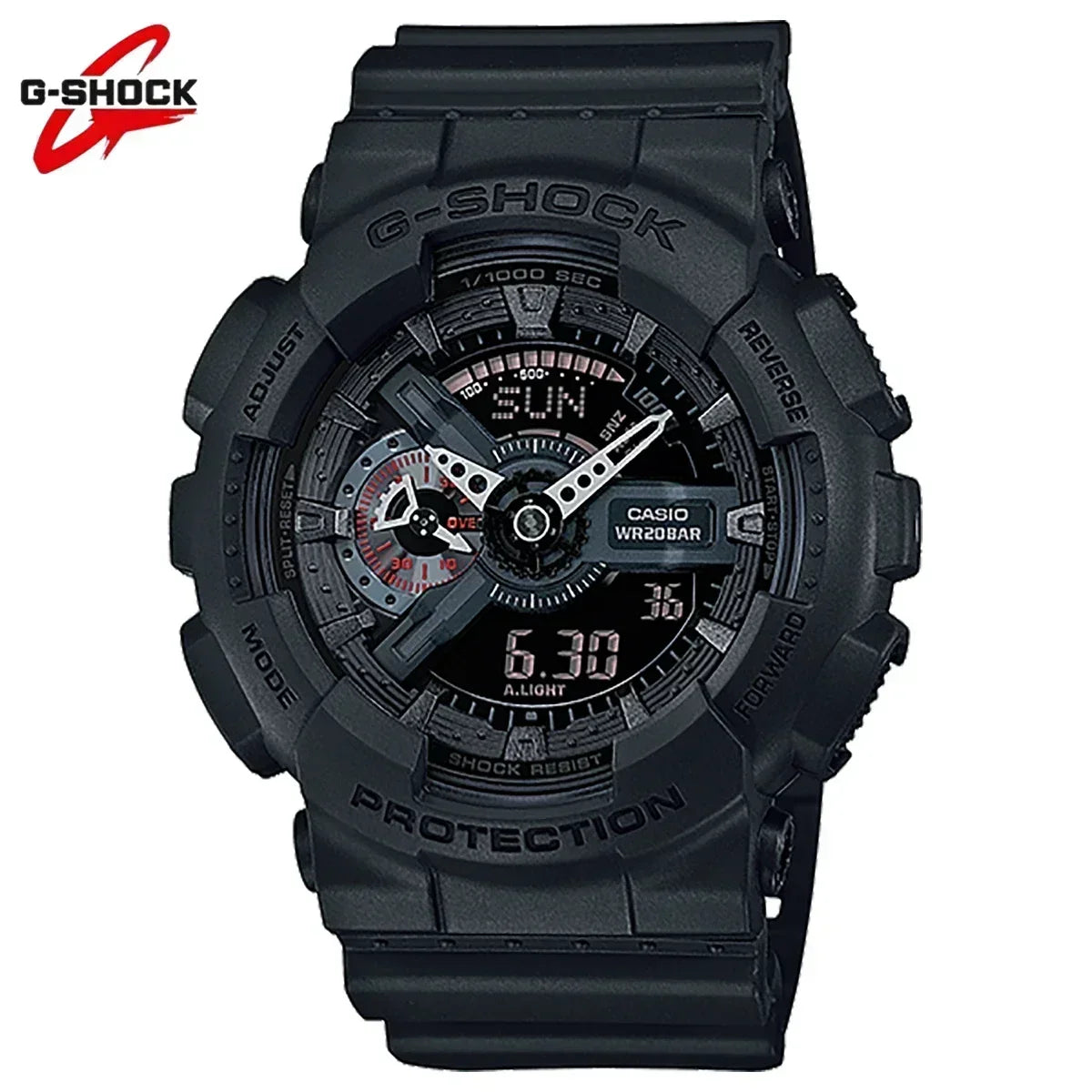 GA Watch Men's and Women's of Sports Electronic LED Multi 110 Functional Luxury Brand Watch