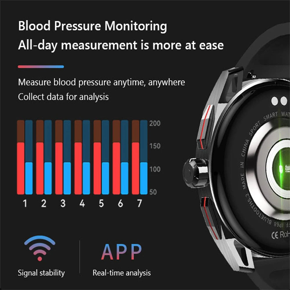 KAIMORUI Amoled Smart Watch Bluetooth Call blood pressure Monitor Fitness Tracker Men Women Smartwatch For Android ios Phone