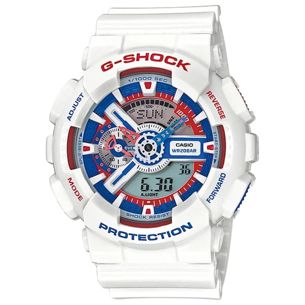 GA Watch Men's and Women's of Sports Electronic LED Multi 110 Functional Luxury Brand Watch