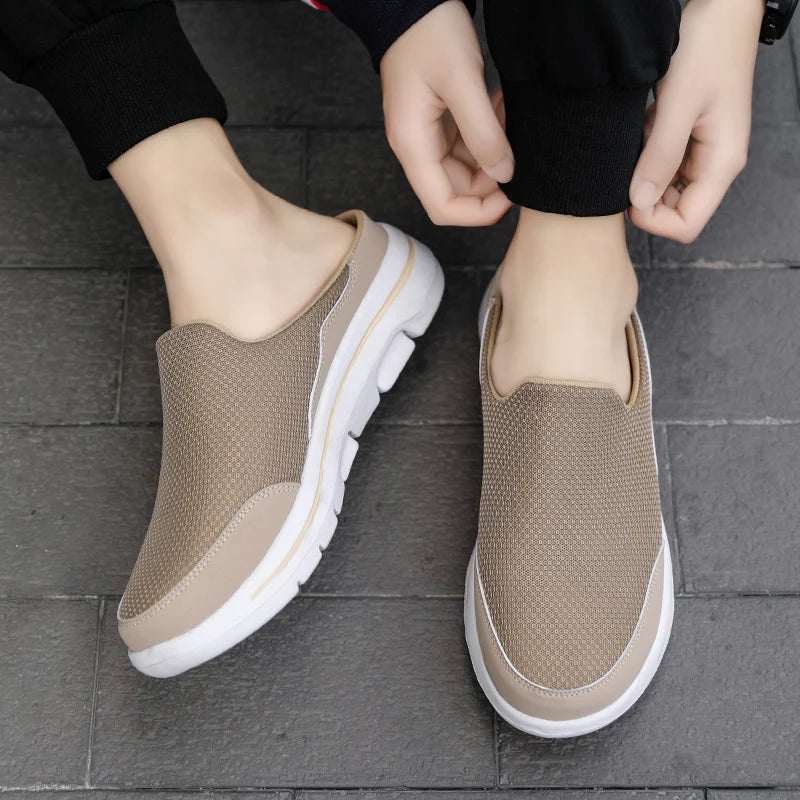 Loafer Men Summer Shoes Men Comfortable Fashion Walking Footwear Plus Size 35-47 platform slippers Sneakers Men Casual Shoes