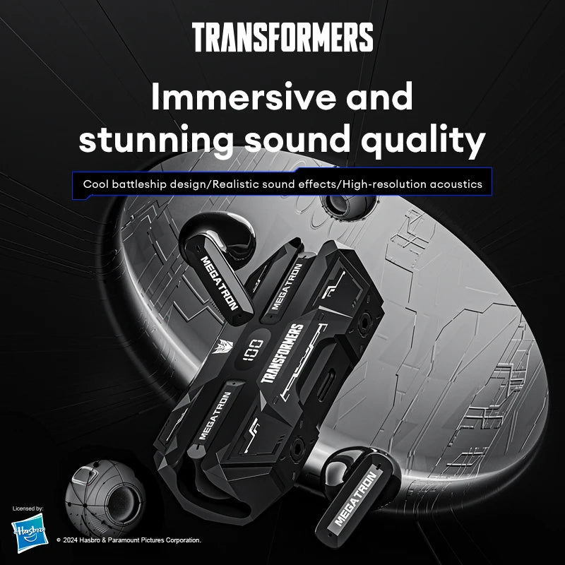 Choice TRANSFORMERS TF-T51 Wireless Bluetooth Earphones HiFi Music Earpods Low Latency Game Headphones Free Shipping air Earbuds