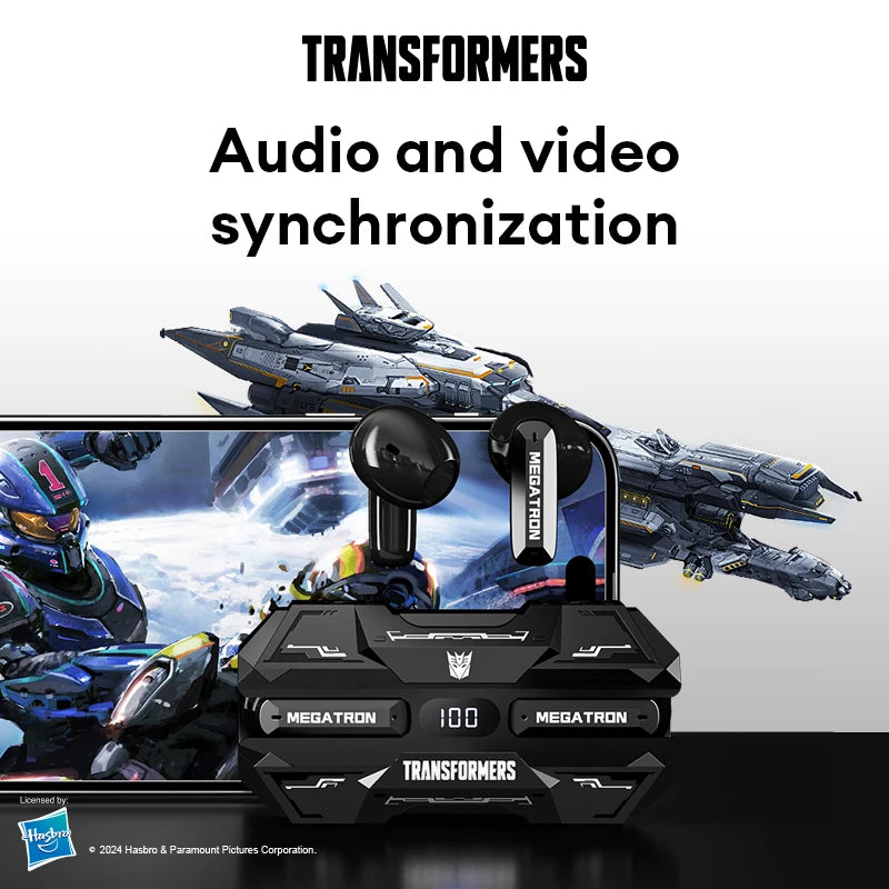 Choice TRANSFORMERS TF-T51 Wireless Bluetooth Earphones HiFi Music Earpods Low Latency Game Headphones Free Shipping air Earbuds
