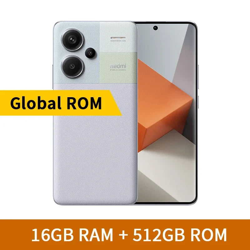 Xiaomi Redmi Note 13 Pro+ Plus Global ROM 256GB 512GB Smartphone 5G Dual SIM NFC 200MP OIS Camera 1.5K Curved Screen MIUI 14
