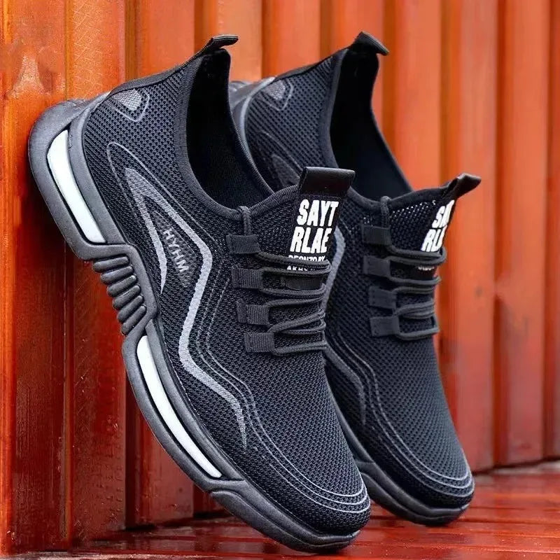 Spring Lightweight Deodorant Men's Shoes Breathable Mesh Sneakers Comfortable Trendy Versatile Shoes Men