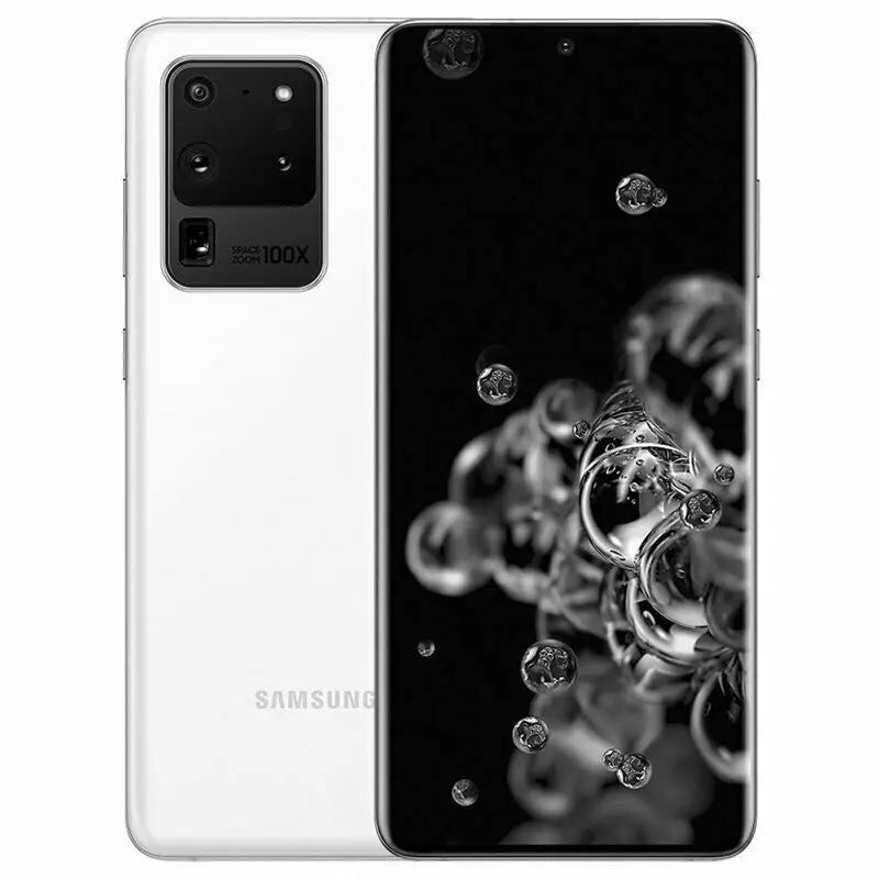Samsung Galaxy S20 Ultra 5G Dual Sim G9880 6.9" AMOLED 12/16GB RAM 256/512GB ROM Octa Core Exynos Original Android Cell Phone