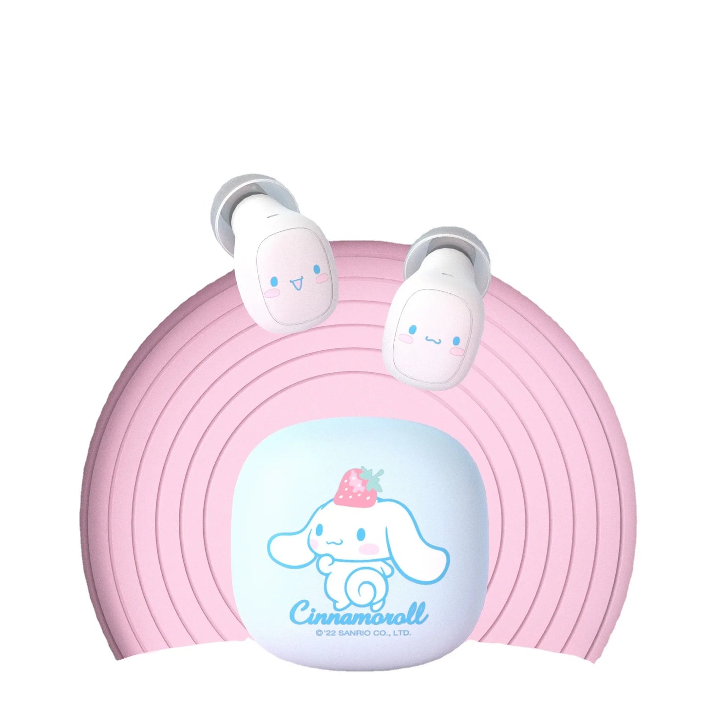 سماعات أذن بلوتوث Sanrio Kuromi Cinnamoroll True Wireless من Pochacco Sport Noise Cancelling مع خاصية التحكم باللمس وألعاب سماعة الرأس