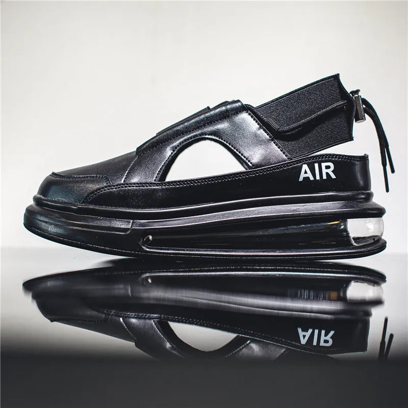 Men's Sandals Summer Leather Sandals Holiday Outdoor Casual Shoes Beach Sandalias Zapatos Hombre Chaussure Homme