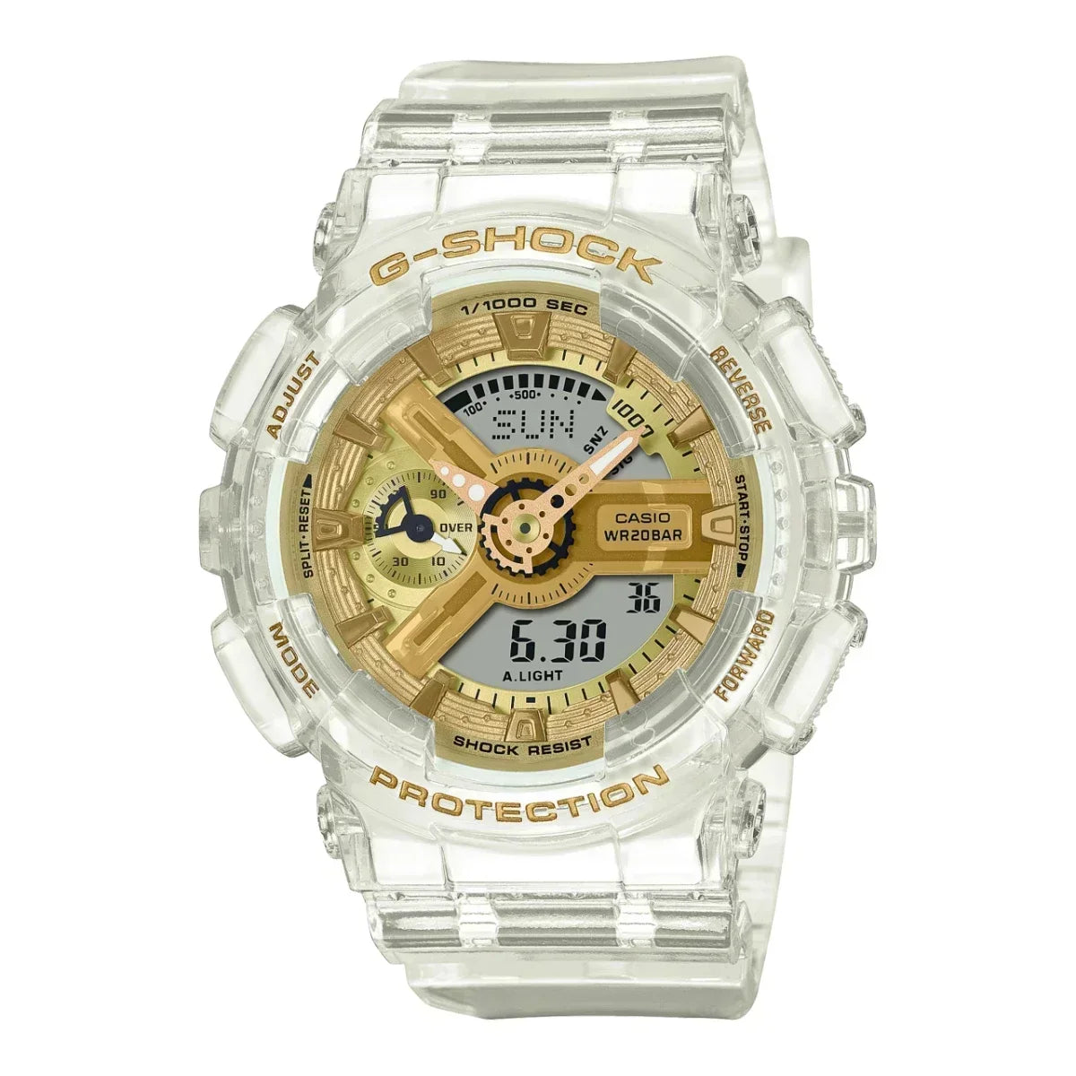 GA Watch Men's and Women's of Sports Electronic LED Multi 110 Functional Luxury Brand Watch
