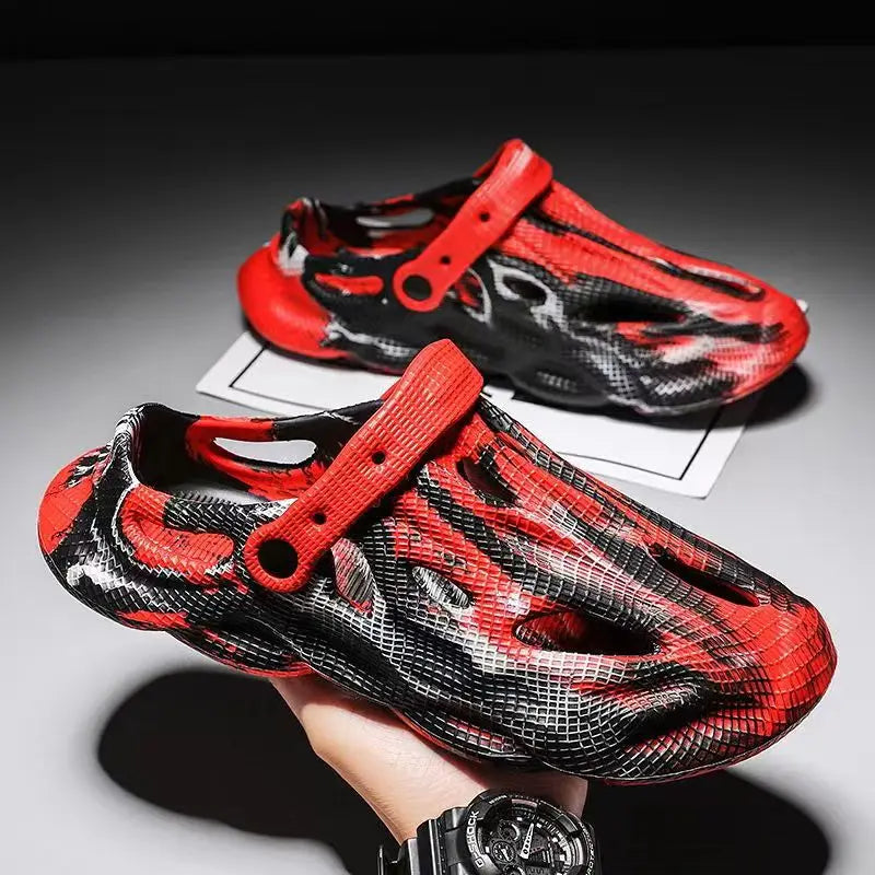 Novelty Hot Sale Garden Shoes for Women  Mens Sandals EVA Lightweight Beach Clogs Summer Beach Zapatos Hombre for Men and Women