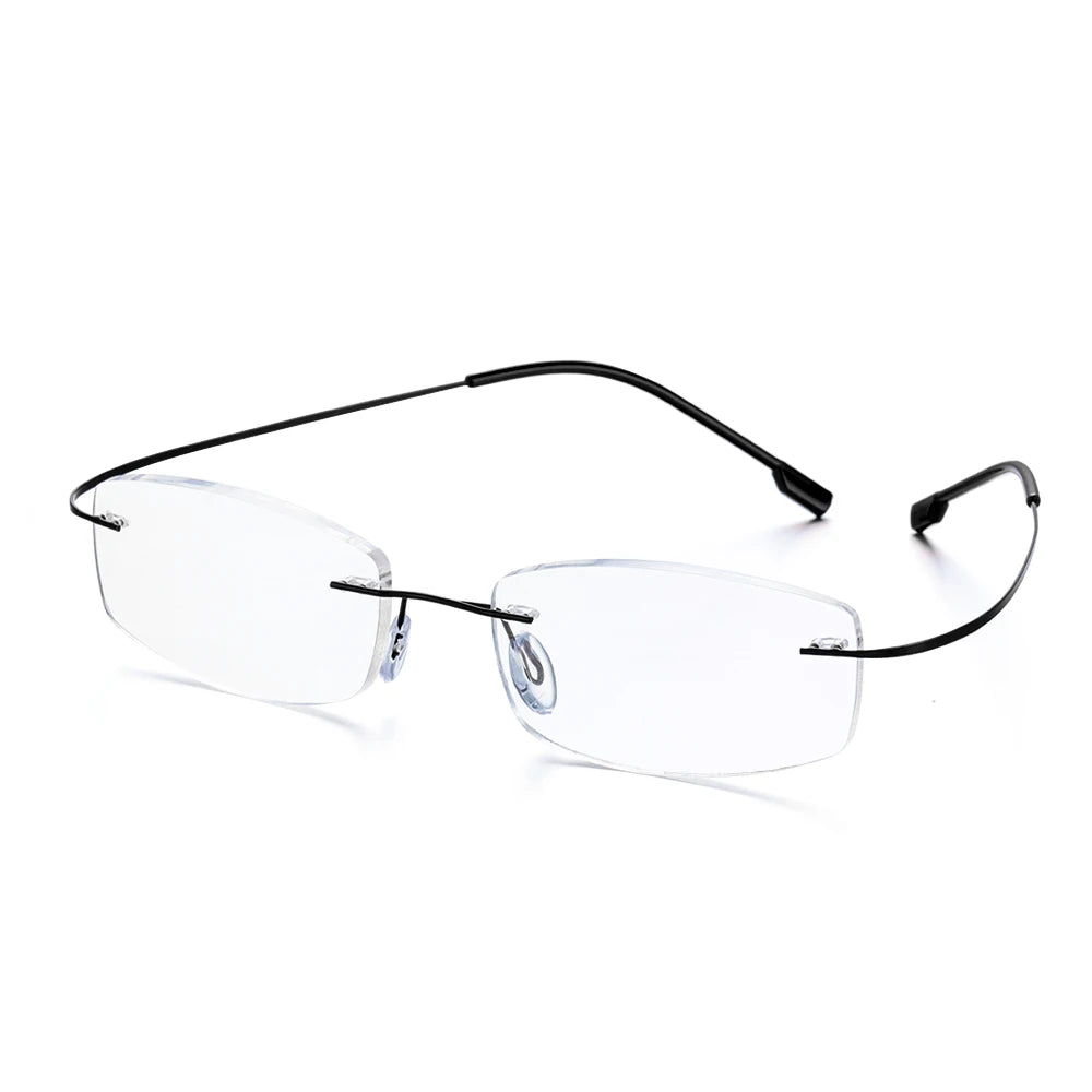 Ultralight Rimless Reading Glasses Unisex Flexible Magnetic Eyewear for Men Women Vision Care Presbyopic Eyeglasses +1.0~+4.0