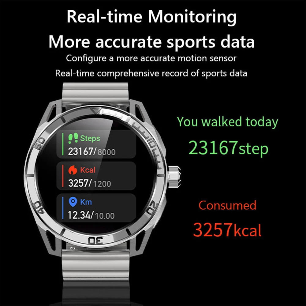 KAIMORUI Amoled Smart Watch Bluetooth Call blood pressure Monitor Fitness Tracker Men Women Smartwatch For Android ios Phone