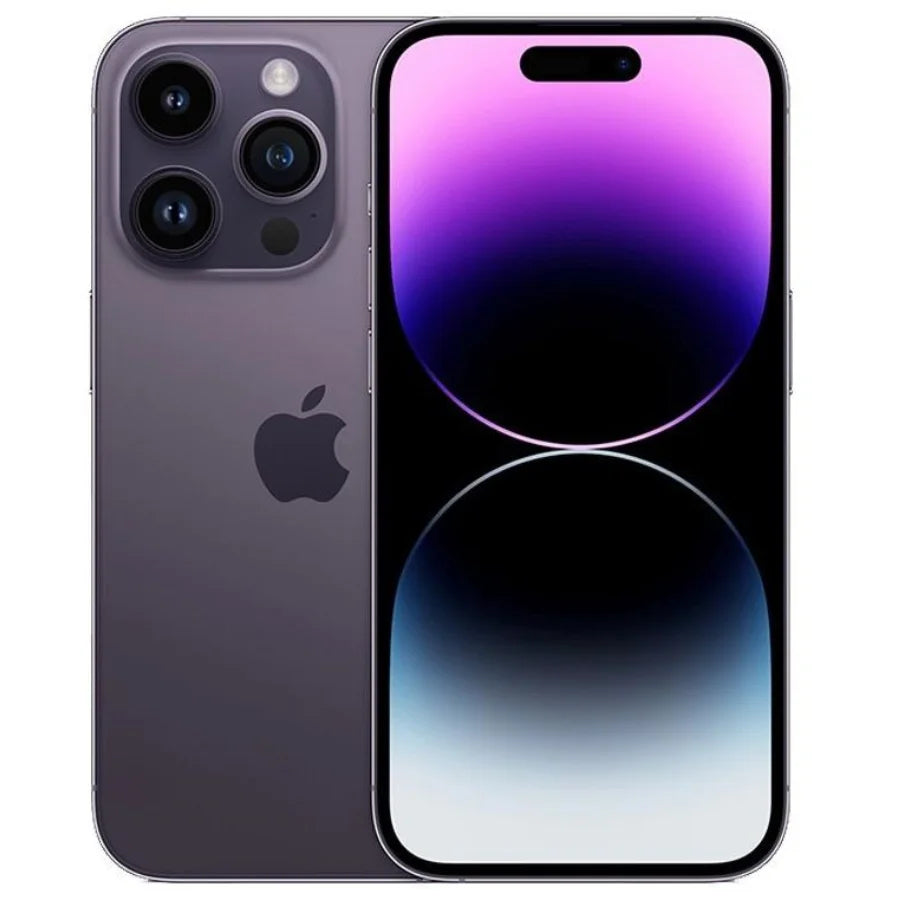 Unlocked Used Apple iPhone 14 Pro 128GB 256GB 512GB ROM 6GB RAM  Dual eSIM  1SIM+ 1eSIM 6.1" OLED Face ID NFC A15  5G Smartphone