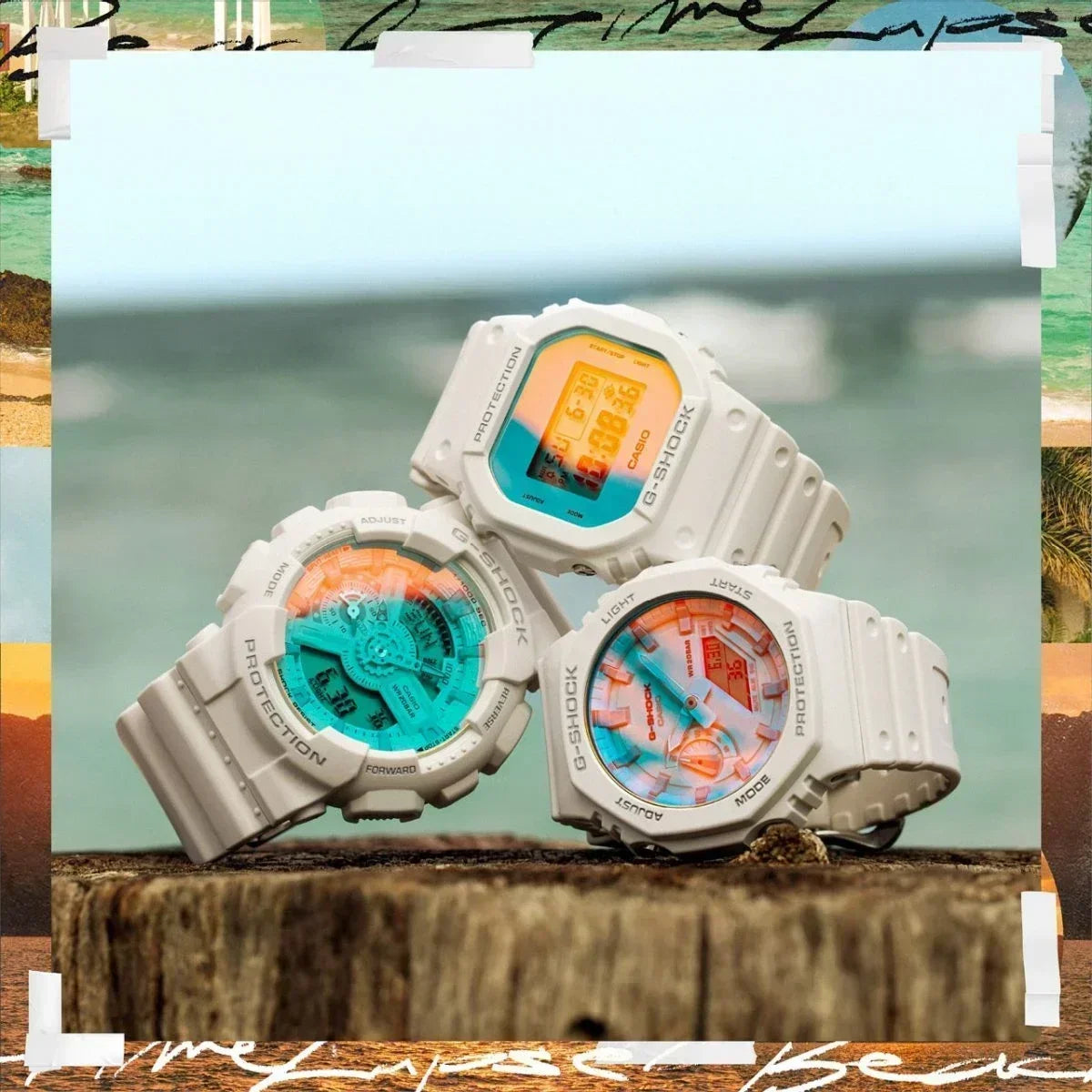 GA Watch Men's and Women's of Sports Electronic LED Multi 110 Functional Luxury Brand Watch