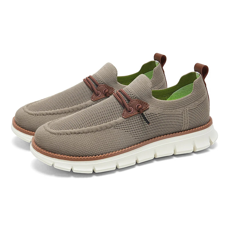 RM Outdoor Men’s Sneakers Shoes Men Loafers Lightweight Summer Fashion Breathable Mesh Men Casual Shoes Men Trainer