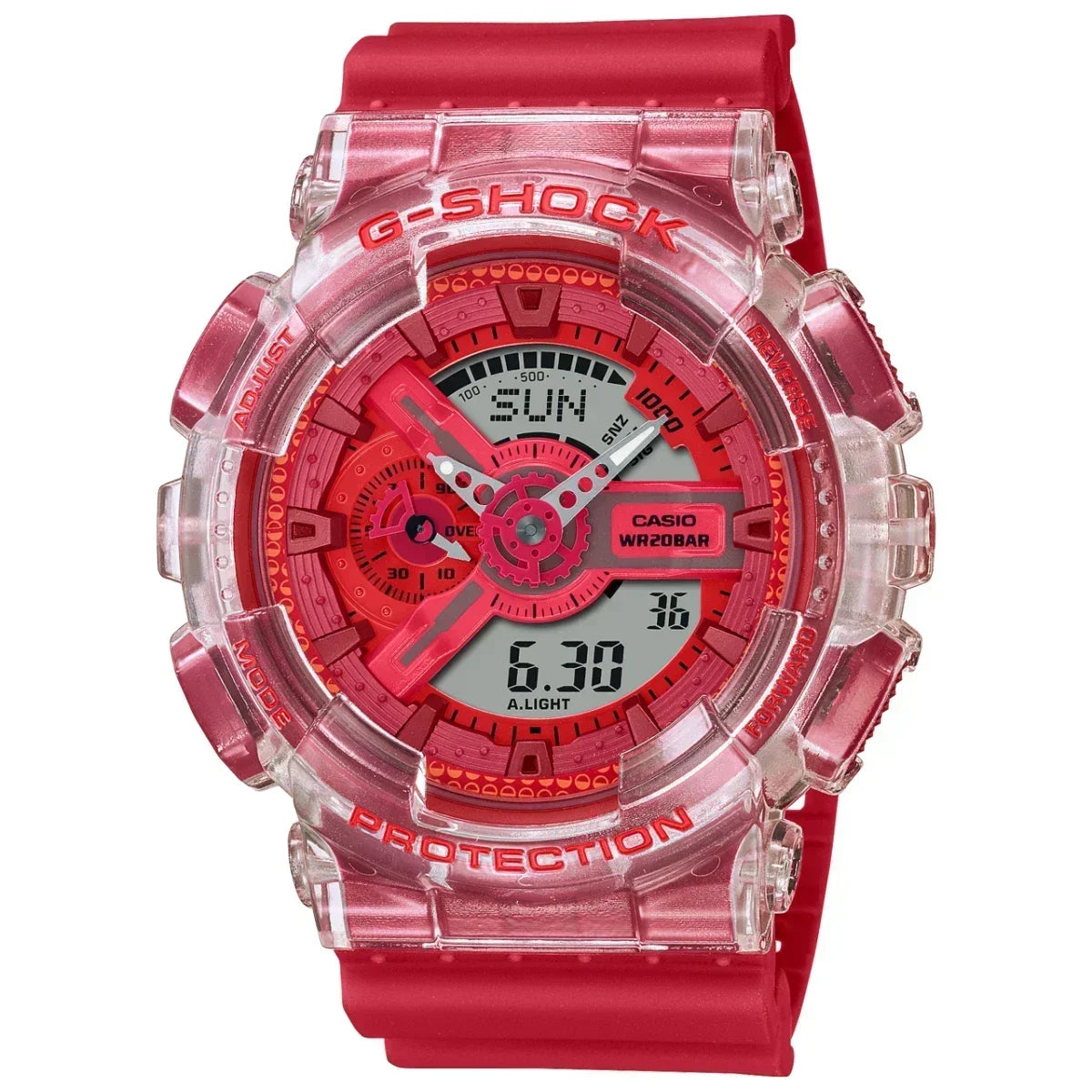 GA Watch Men's and Women's of Sports Electronic LED Multi 110 Functional Luxury Brand Watch