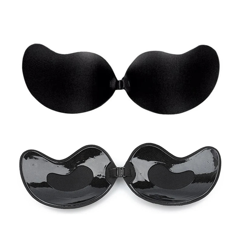 Silicone Self-Adhesive Nipple Cover Women Invisible Push Up Bra Nipples Bikini Instant Bust Lifter Bra Stickers Female Lingerie