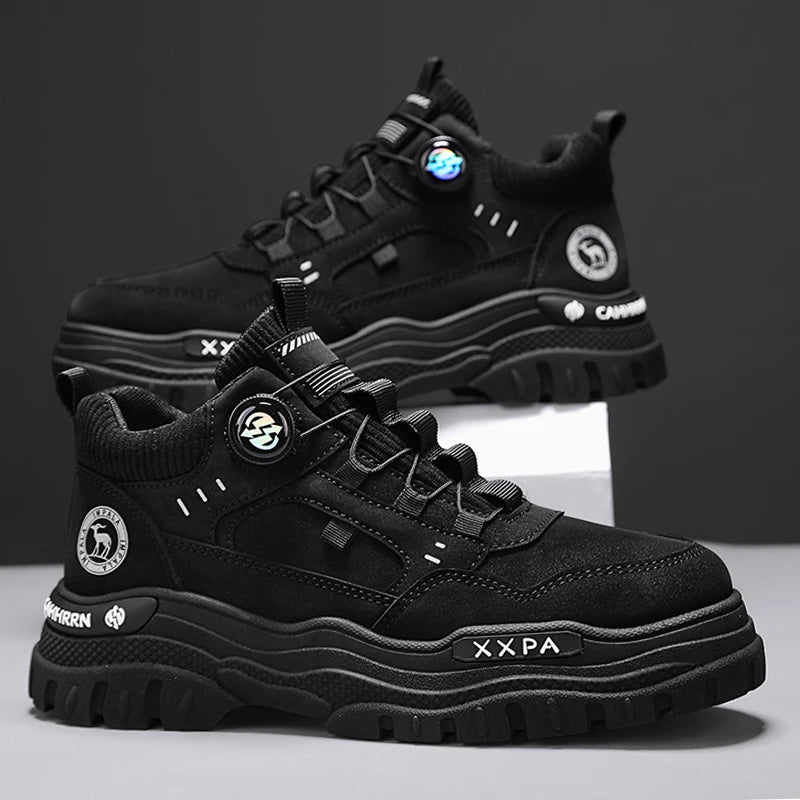 CYYTL Mens Boots Shoes Winter Casual Leather Cowboy Chelsea Tactical Combat Outdoor Hiking Ankle Sneakers Designer Luxury Tennis