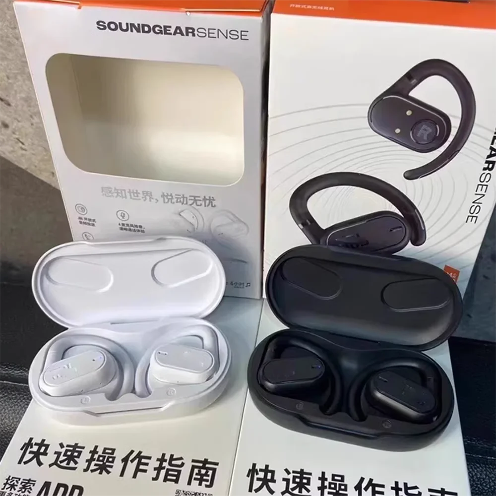 For JBL SOUNDGEAR Audio Loop Bluetooth Sports Wireless Earphones Ear Hanging Open Non In Ear