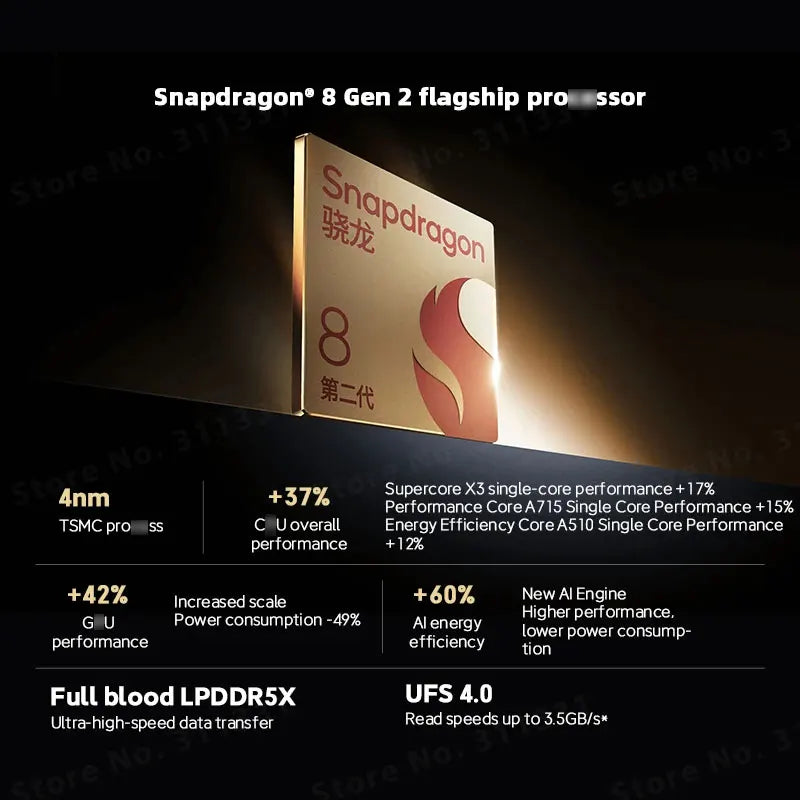 Xiaomi Mi 13 Global ROM Snapdragon 8 Gen 2 Cellphone 120Hz OLED Screen 50MP Leica Camera 67W Fast Charger IP68 MIUI 14