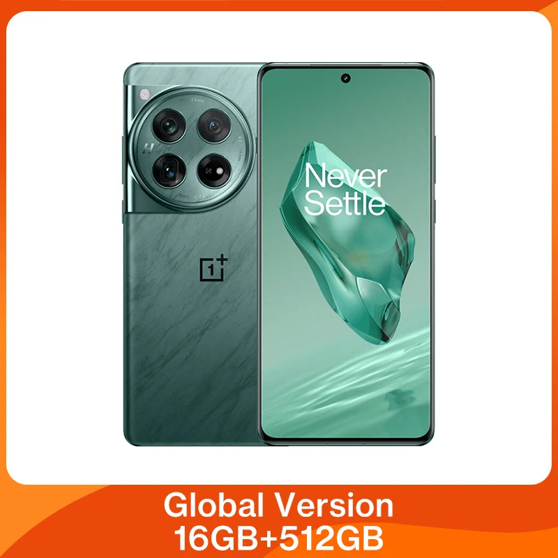 Global Version OnePlus 12 Snapdragon 8 Gen 3 100W SUPERVOOC 50MP Main Camera 5400mAh Battery 6.82" Display BT5.4 5G Smartphone