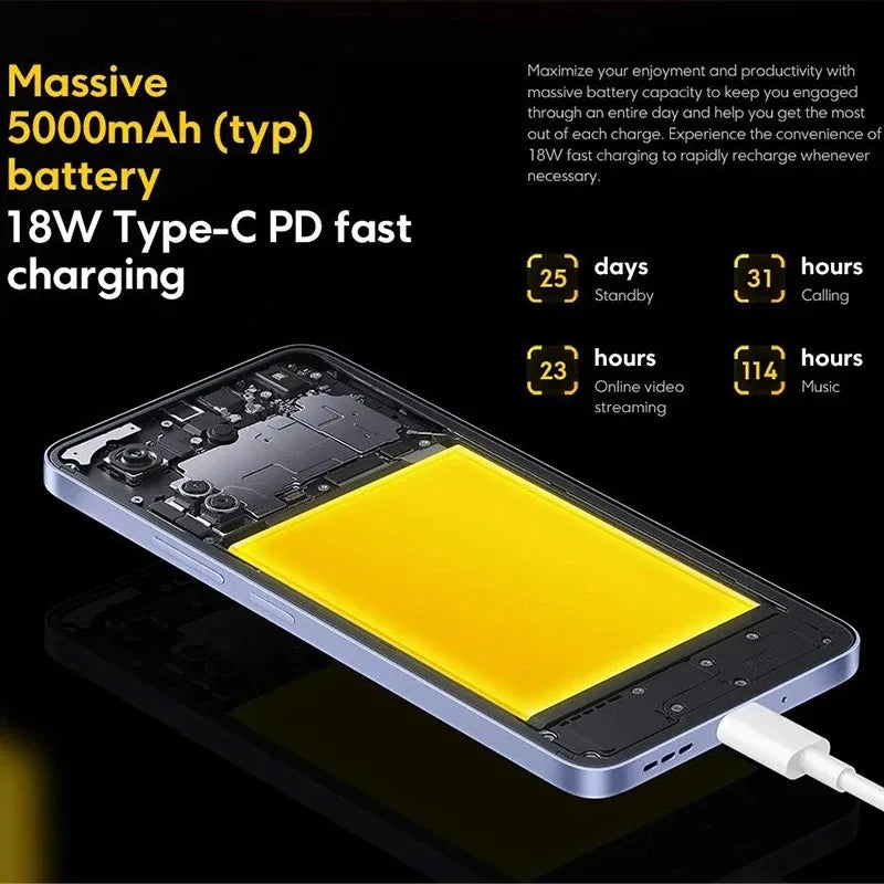 Global Version POCO C65 128GB/256GB MediaTek Helio G85 Octa Core 5000mAh 6.74" 90Hz HD+ display 50MP Camera NFC