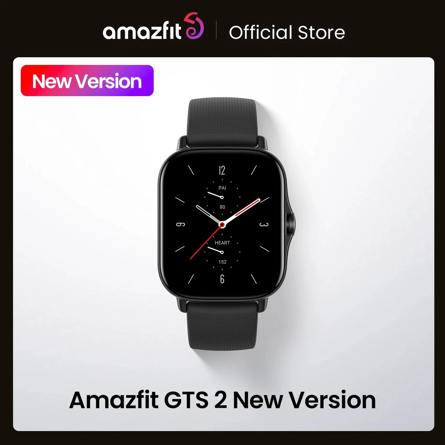 [إصدار جديد] ساعة ذكية Amazfit GTS 2 لتتبع الصحة واللياقة البدنية مع Alexa مدمجة للهواتف التي تعمل بنظام Android IOS