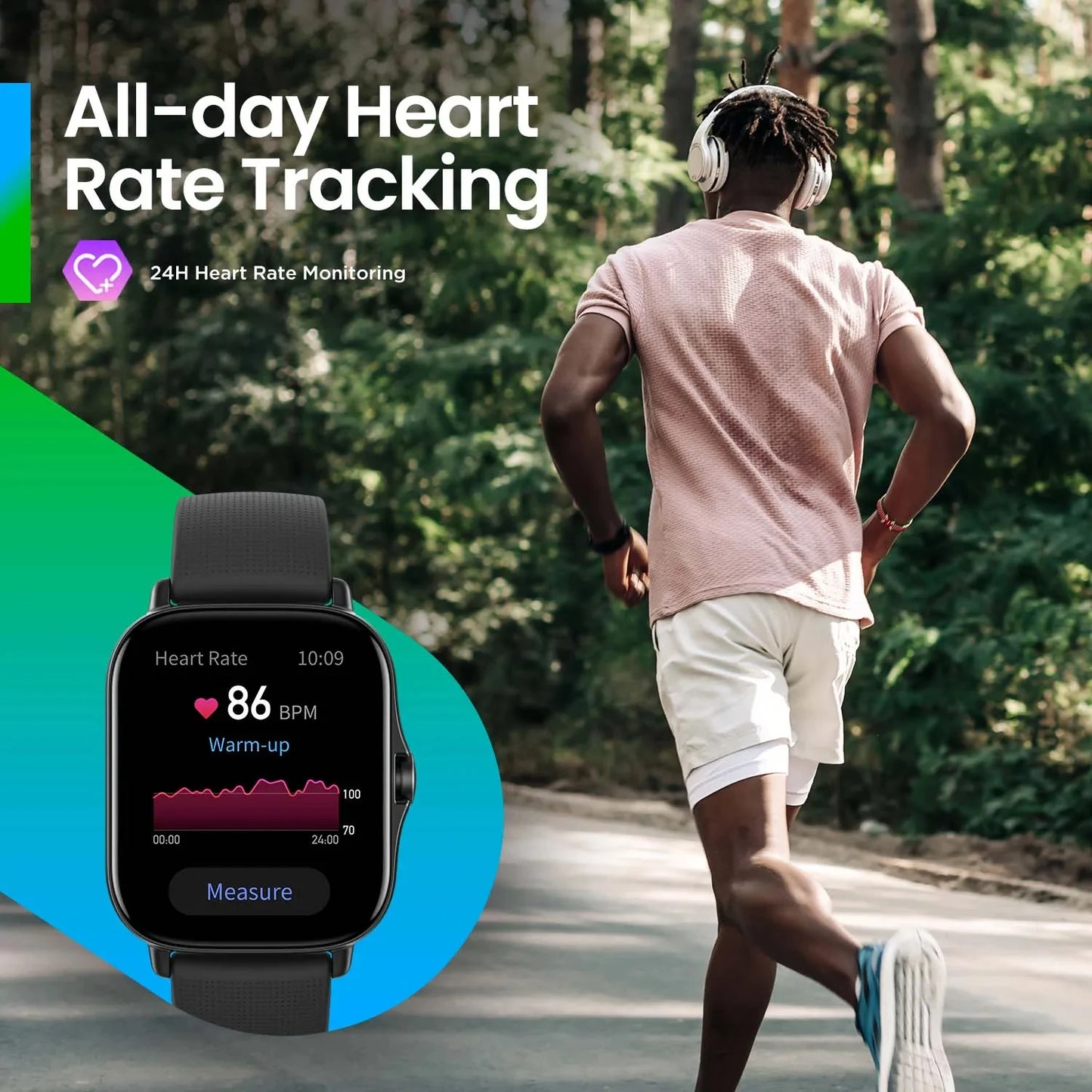 [إصدار جديد] ساعة ذكية Amazfit GTS 2 لتتبع الصحة واللياقة البدنية مع Alexa مدمجة للهواتف التي تعمل بنظام Android IOS