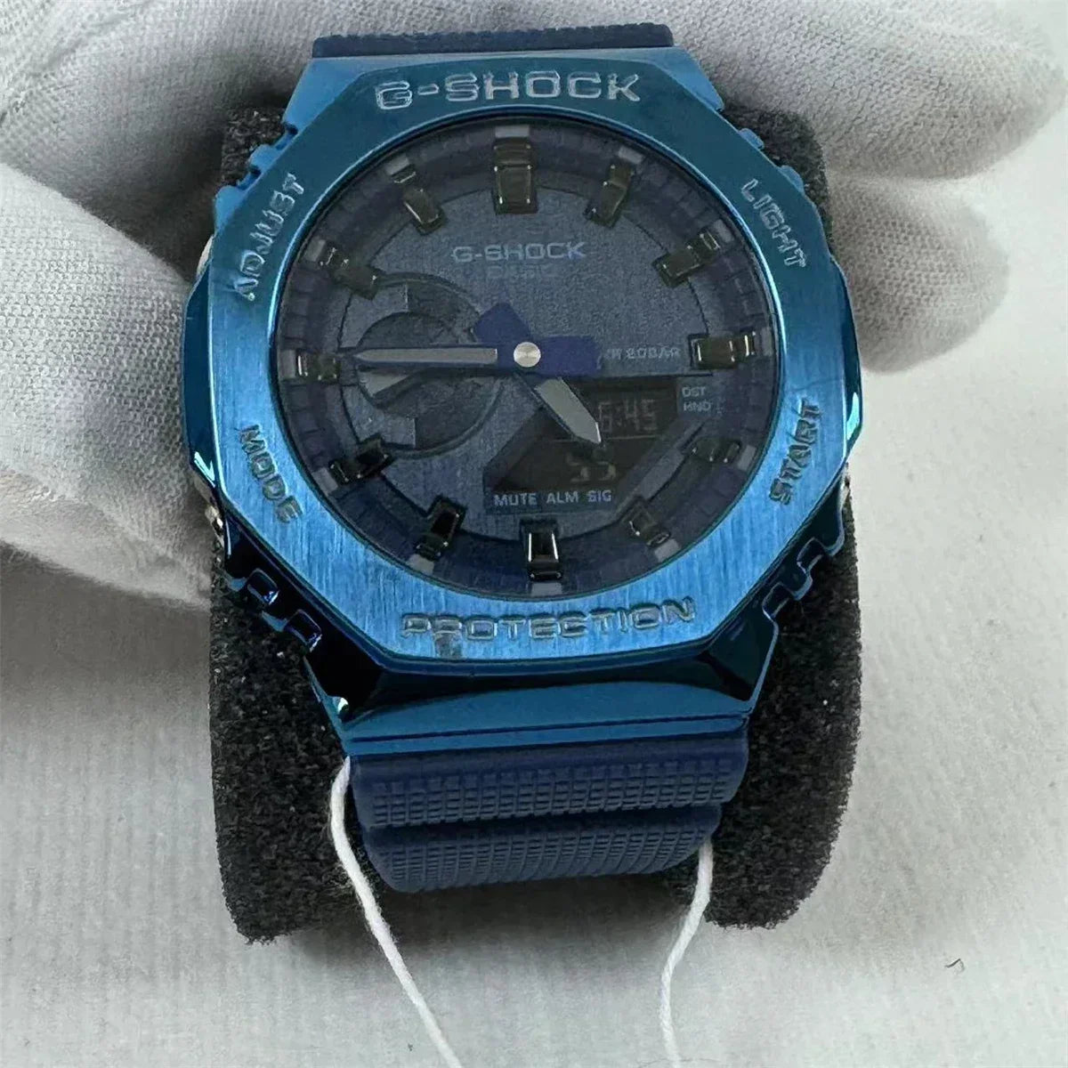 New Men's Watch GM-2100 Waterproof and Shockproof Date Sports Alarm Clock Multi functional LED Dual Screen Watch