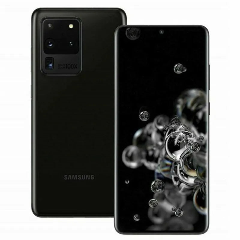 Samsung Galaxy S20 Ultra 5G Dual Sim G9880 6.9" AMOLED 12/16GB RAM 256/512GB ROM Octa Core Exynos Original Android Cell Phone