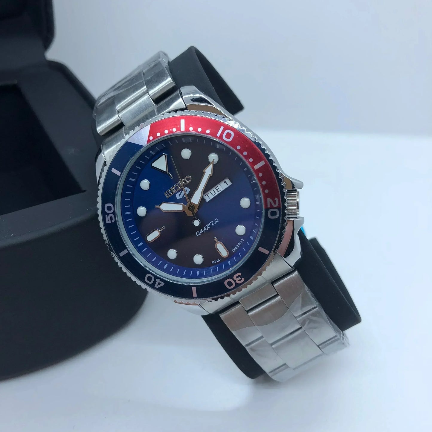 Original SEIKO SRPD53K1 Series Men Watches Top Brand Watch Calendar Business Luxury Upscale Steel Band Rotatable Wristwatches